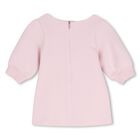 Younger Girls Pink Bag Dress, 2, hi-res