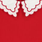 Girls Red Pleated Dress, 2, hi-res