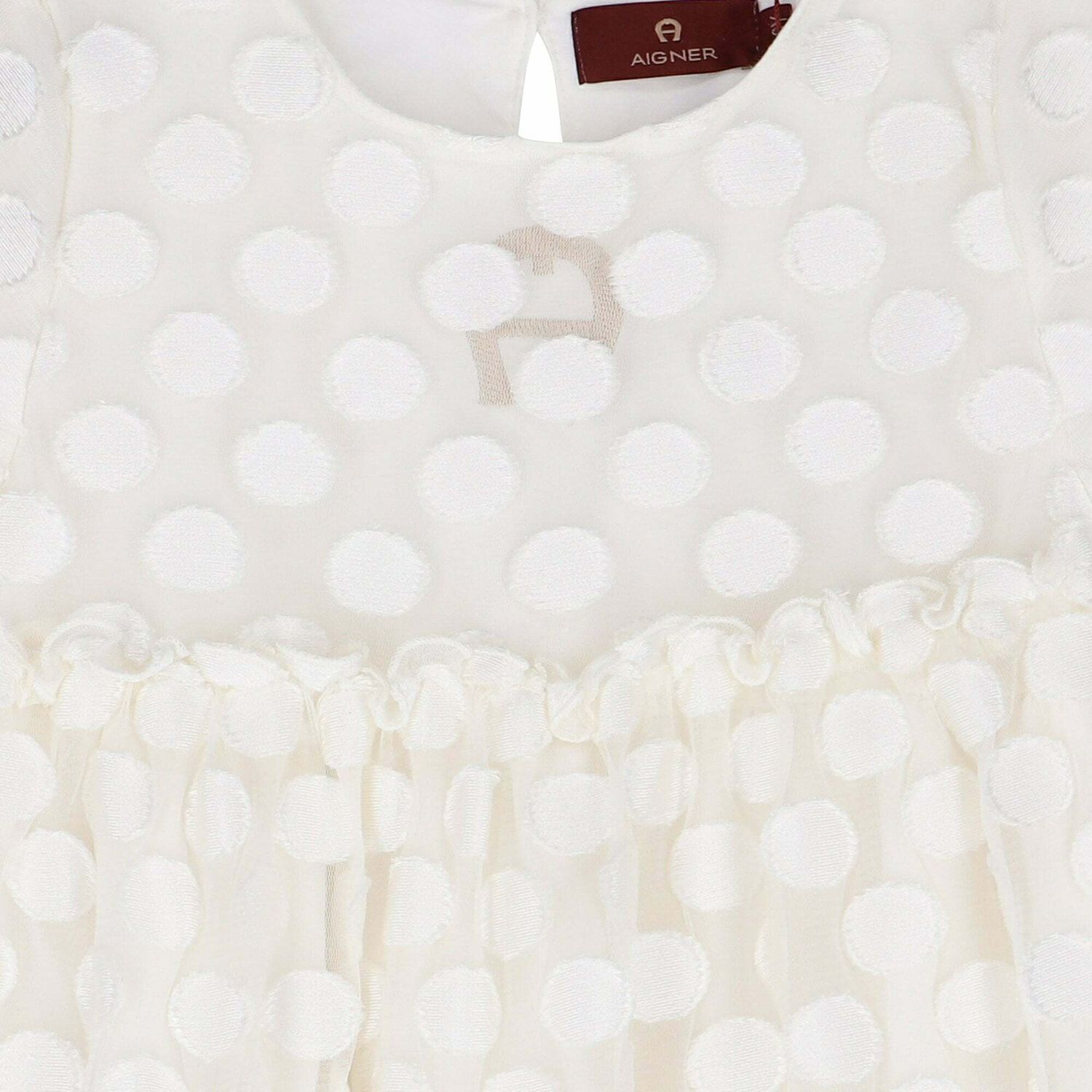 Girls Ivory Special Occasion Dress, 1, hi-res