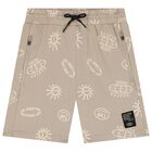 Boys Beige Shorts, 2, hi-res