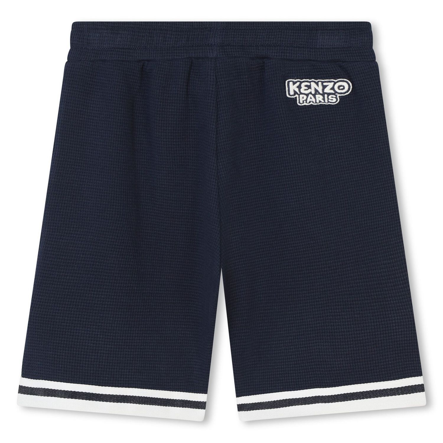 Boys Navy Blue Logo Shorts, 1, hi-res image number null