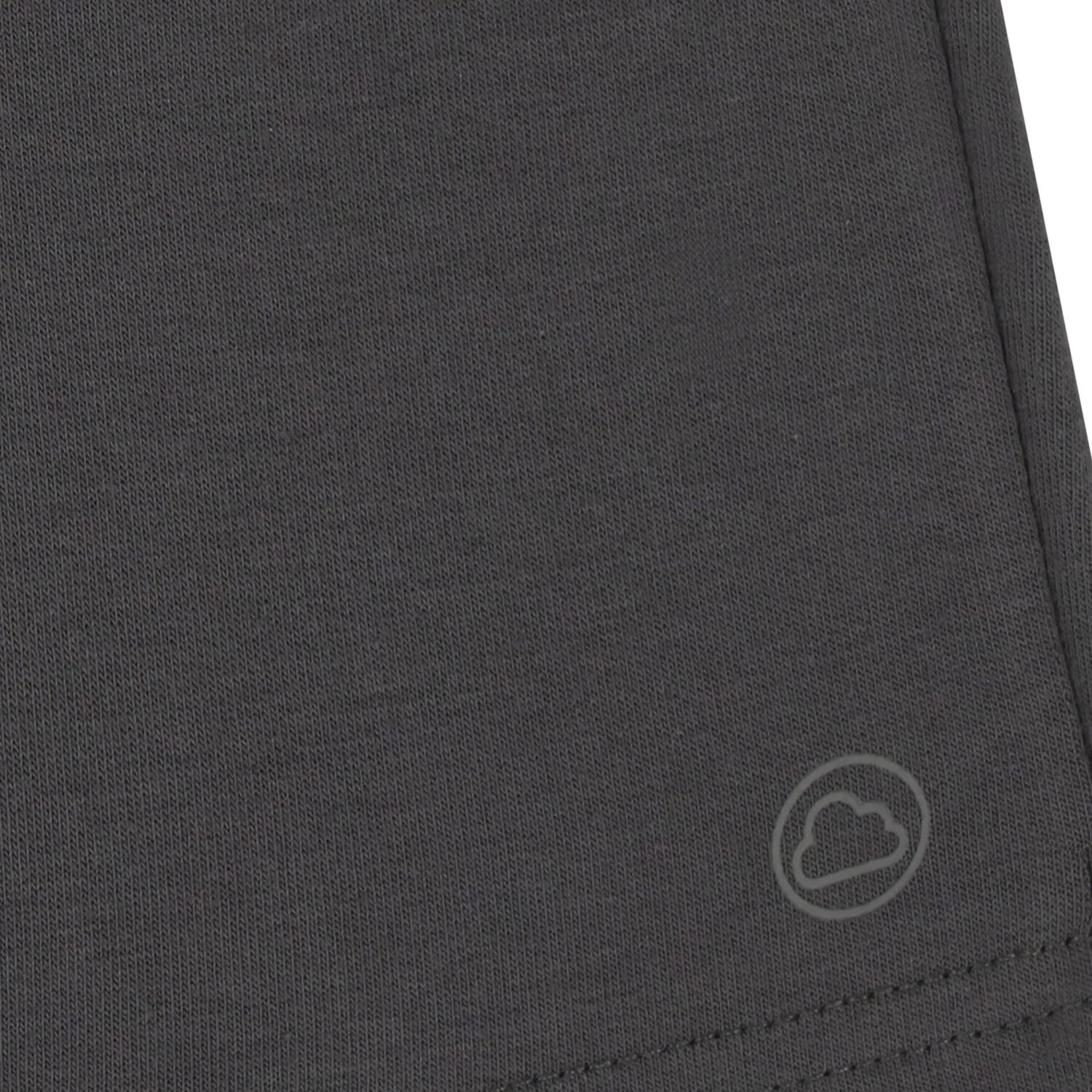 Younger Boys Dark Grey Logo Shorts, 6, hi-res