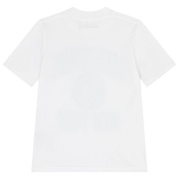Boys White Logo T-Shirt