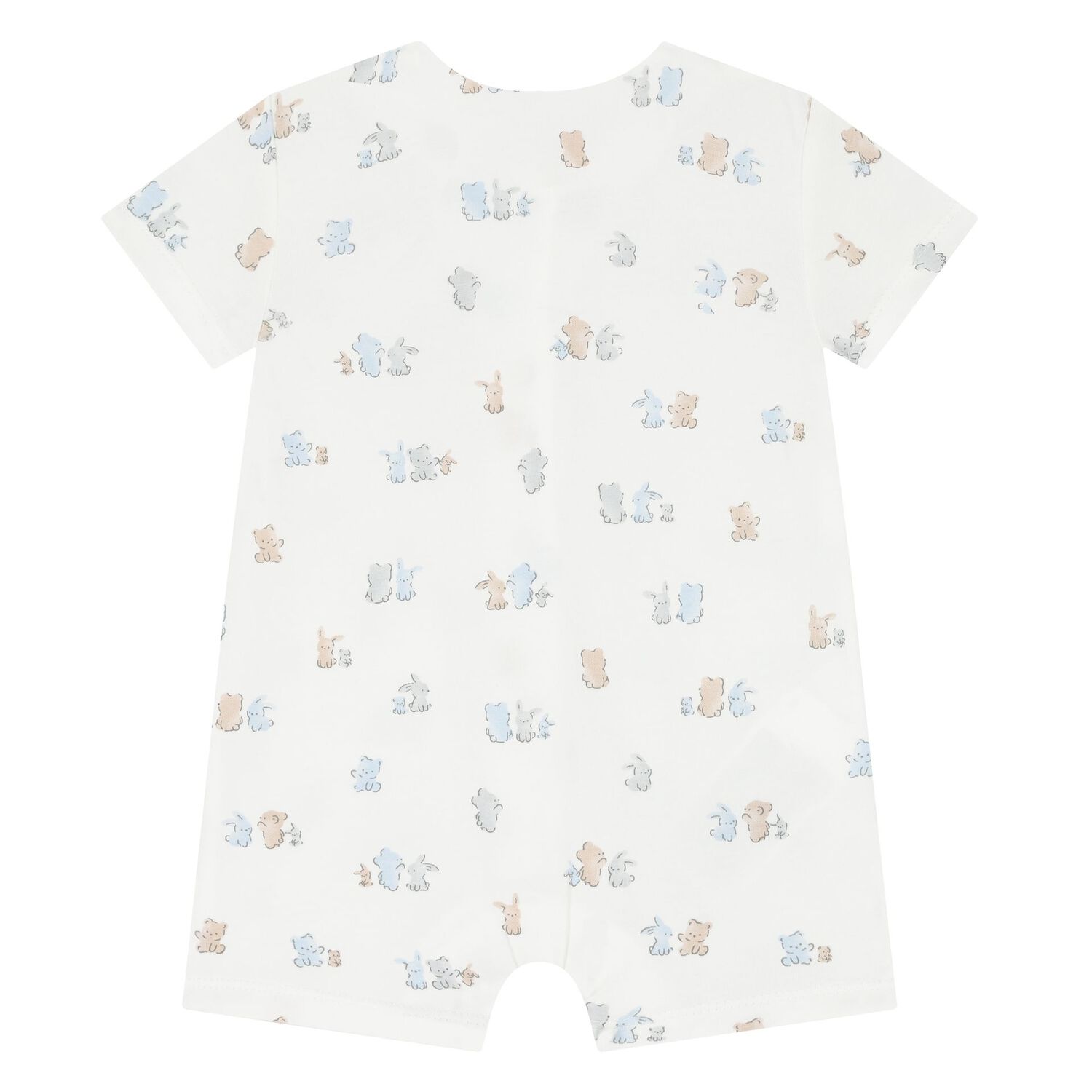 Baby Boys Blue Romper Gift Set, 2, hi-res
