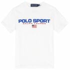 Boys White Logo T-Shirt, 1, hi-res