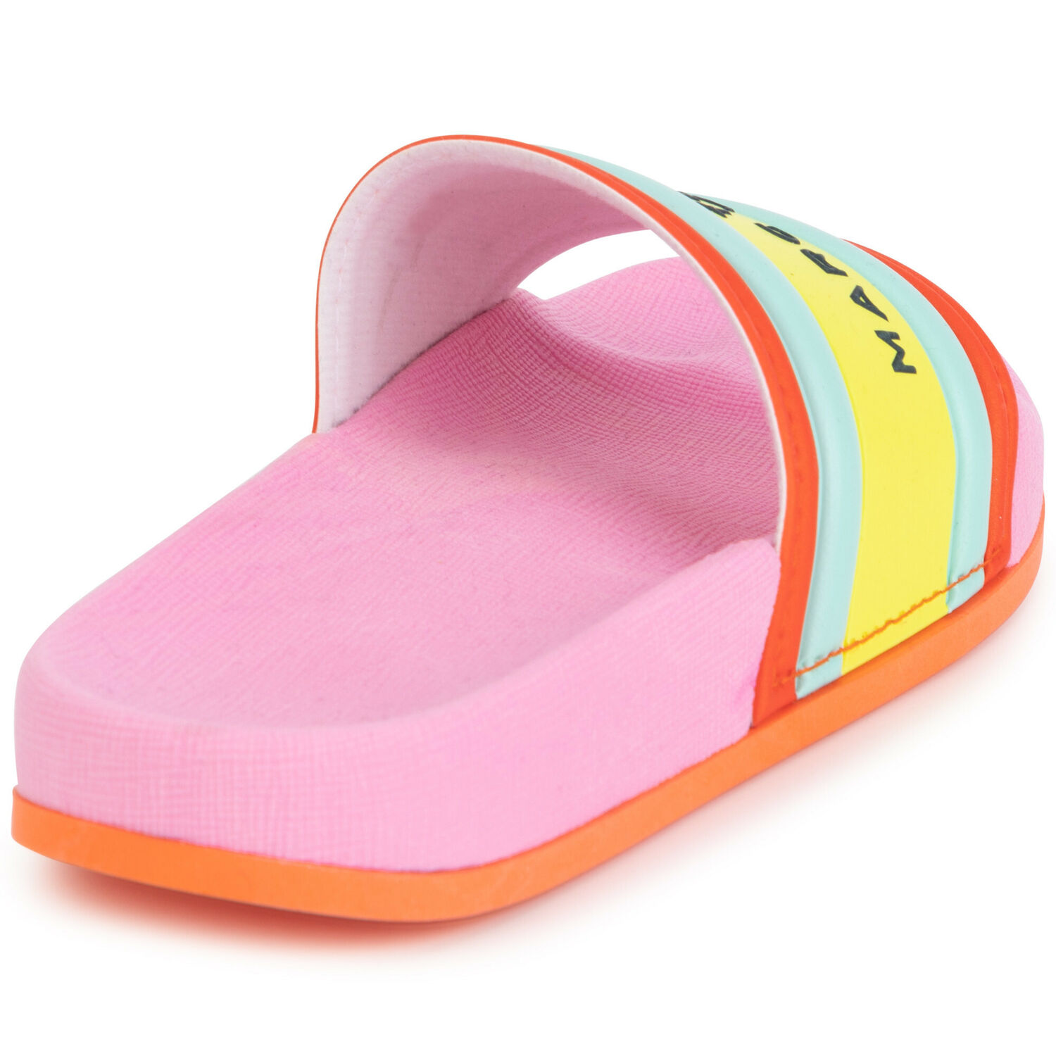 Girls Pink Logo Sliders, 1, hi-res