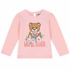 Younger Girls Pink & Black Logo Leggings Set, 1, hi-res