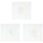 Baby Girls White & Pink Muslin Swaddles (3-Pack), 6, hi-res