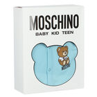 Pink Teddy Bear Logo Babygrow Set, 3, hi-res