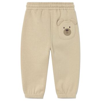 Younger Boys Beige Joggers