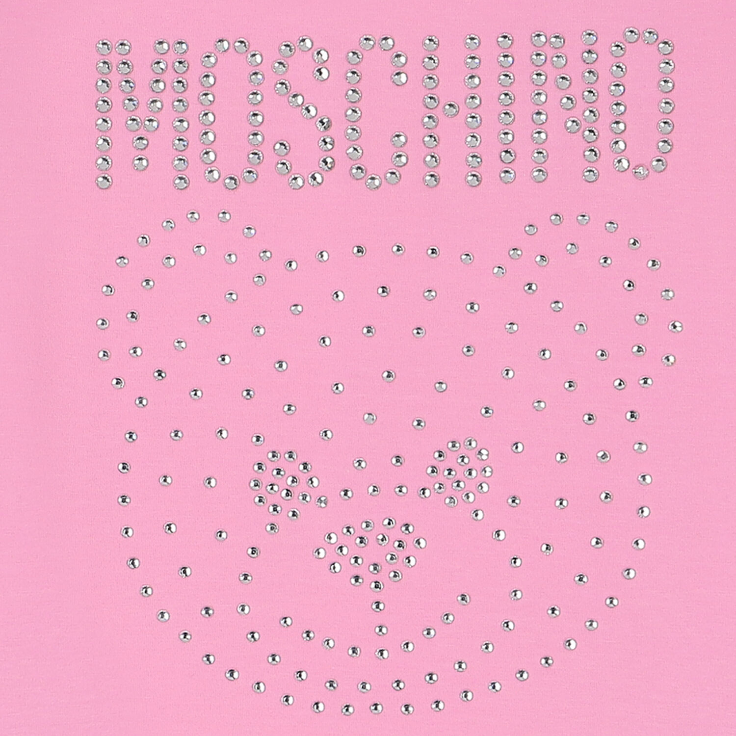 Girls Pink Embellished Teddy Logo T-Shirt, 1, hi-res image number null