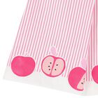 Baby Girls White & Pink Striped Dress, 1, hi-res