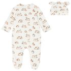 Ivory Bunny Babygrow Set, 1, hi-res