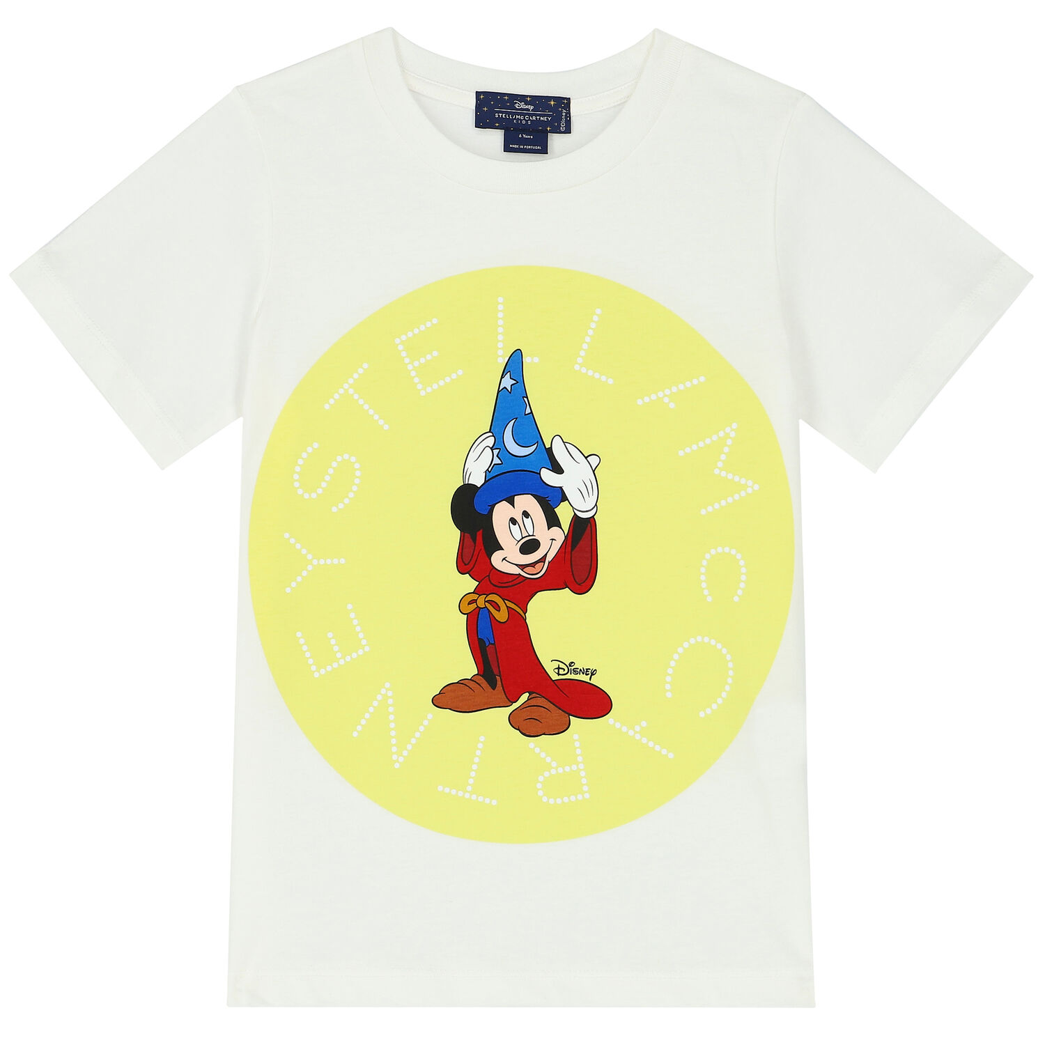 Boys Ivory Mickey Mouse T-Shirt, 1, hi-res