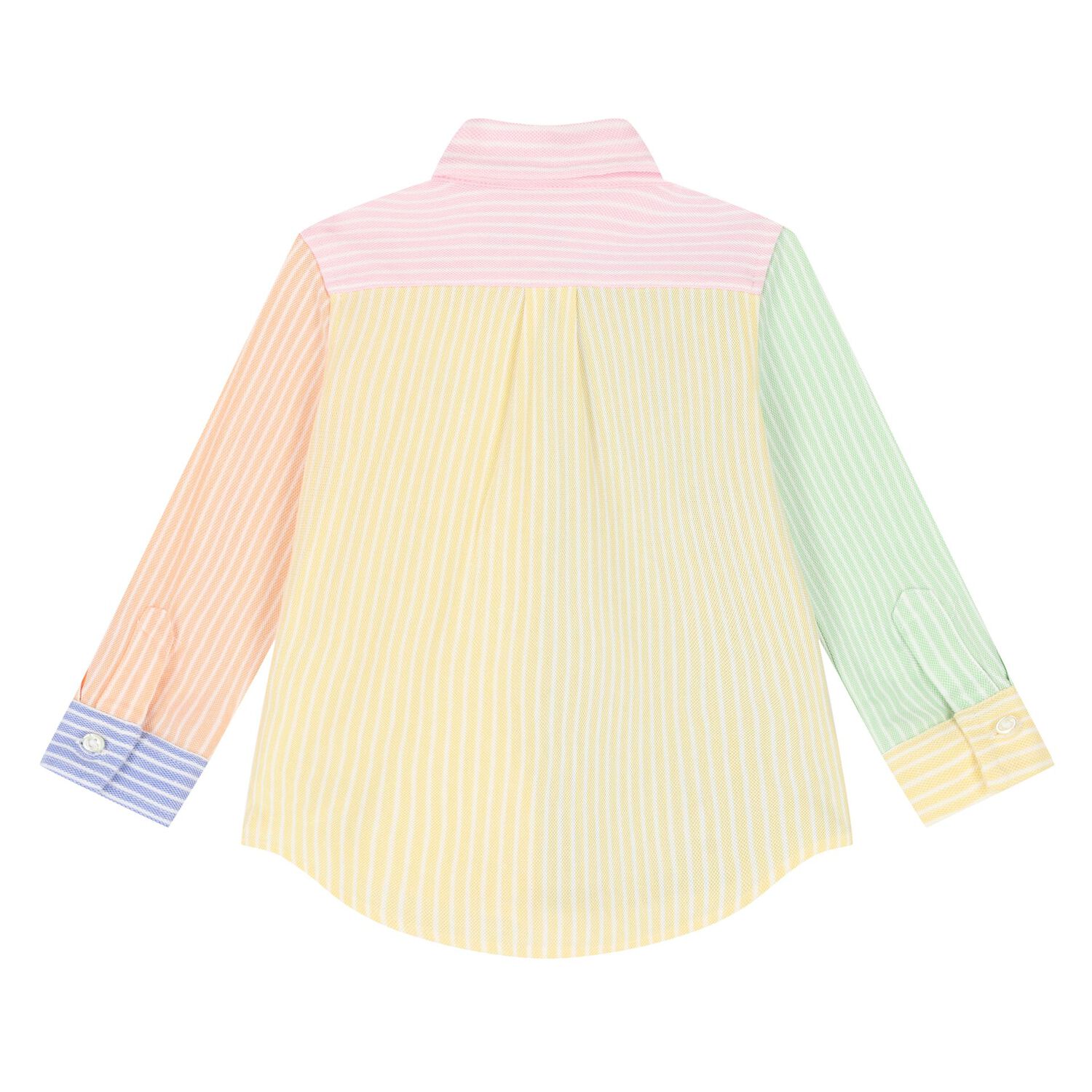 Baby Boys Striped Cotton Shorts Set, 1, hi-res