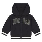 Baby Boys White & Black Jordan Logo Tracksuit Set (3 Piece), 1, hi-res