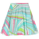 Girls Multi-Coloured Iride Pastel Skirt, 1, hi-res