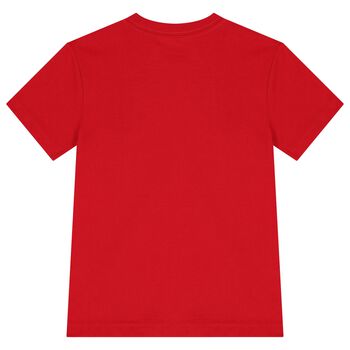 Boys Red Logo T-Shirt