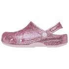 Girls Pink Glitter Classic Clogs Sandals , 1, hi-res