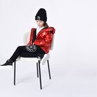 Boys Red Logo Puffer Jacket, 1, hi-res