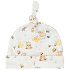 White & Yellow Honey Babygrow Set, 1, hi-res