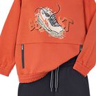 Boys Orange & Grey Tracksuit, 2, hi-res