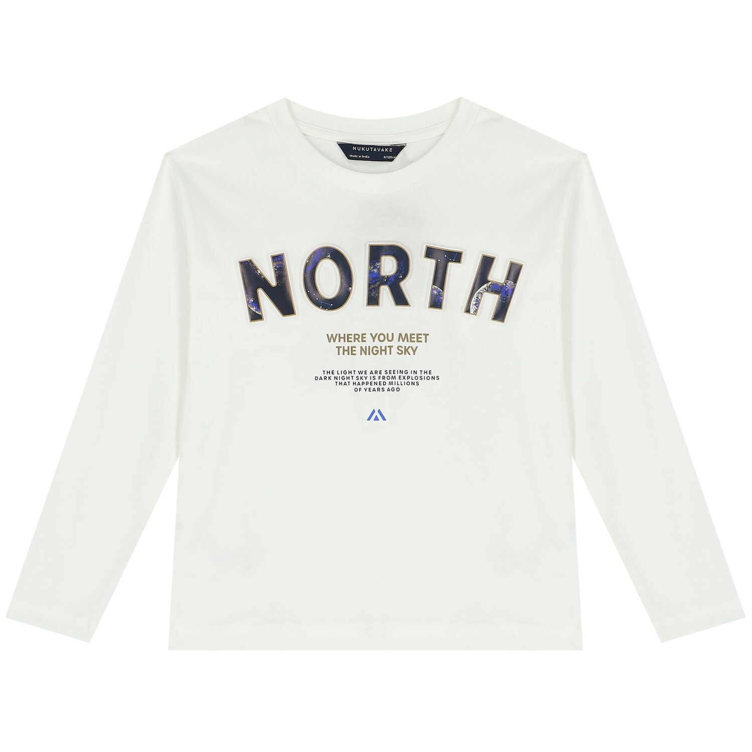 Boys Ivory Long Sleeve Top, 1, hi-res