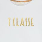 Girls White & Gold Geo Map Skirt Set, 1, hi-res