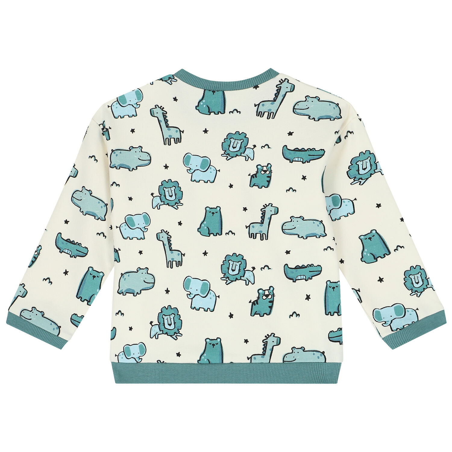 Baby Boys Green & Ivory Tracksuits ( 2-Pack ), 1, hi-res