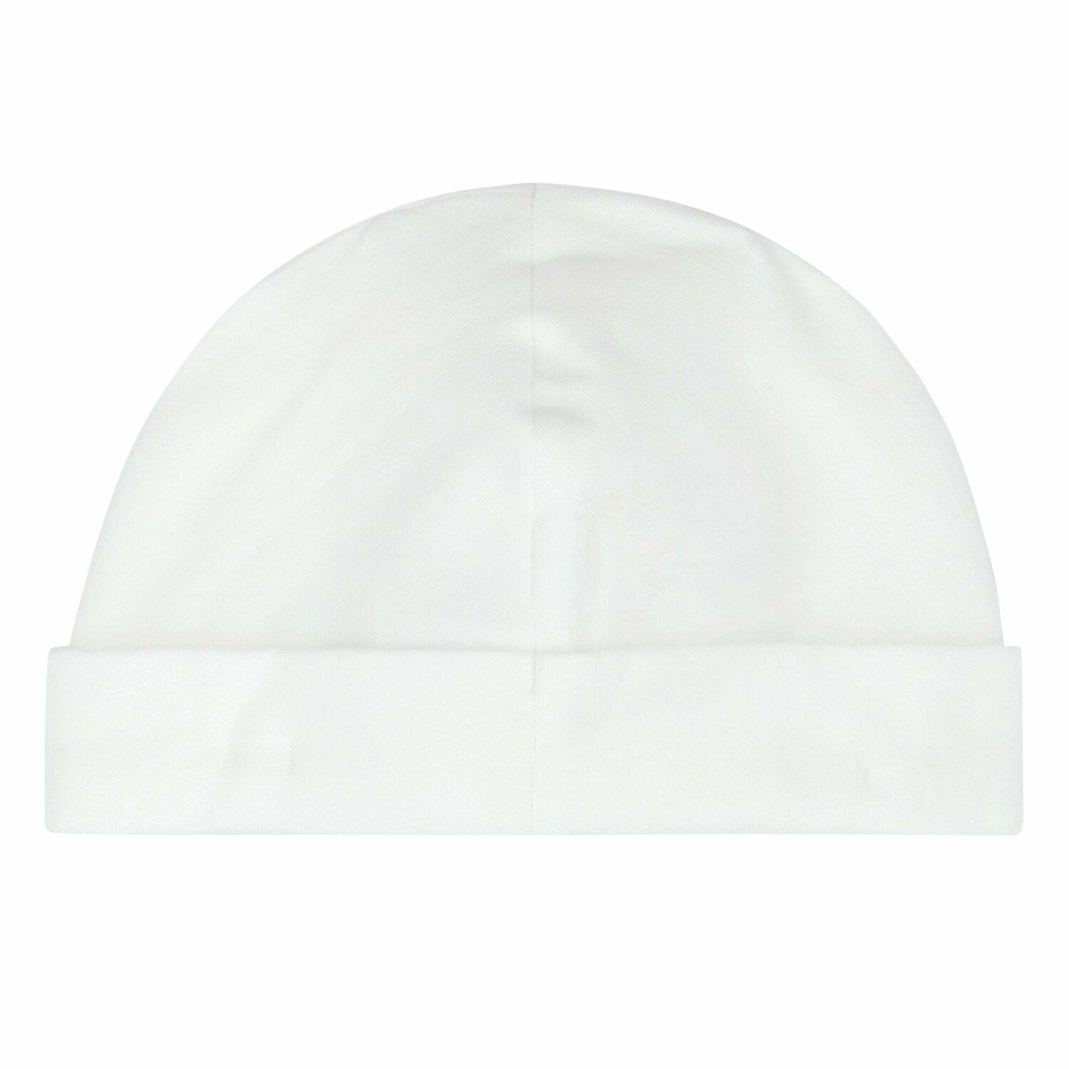 Baby White Logo Hat, 1, hi-res