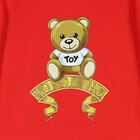 Younger Girls Red Long Sleeve Top, 1, hi-res