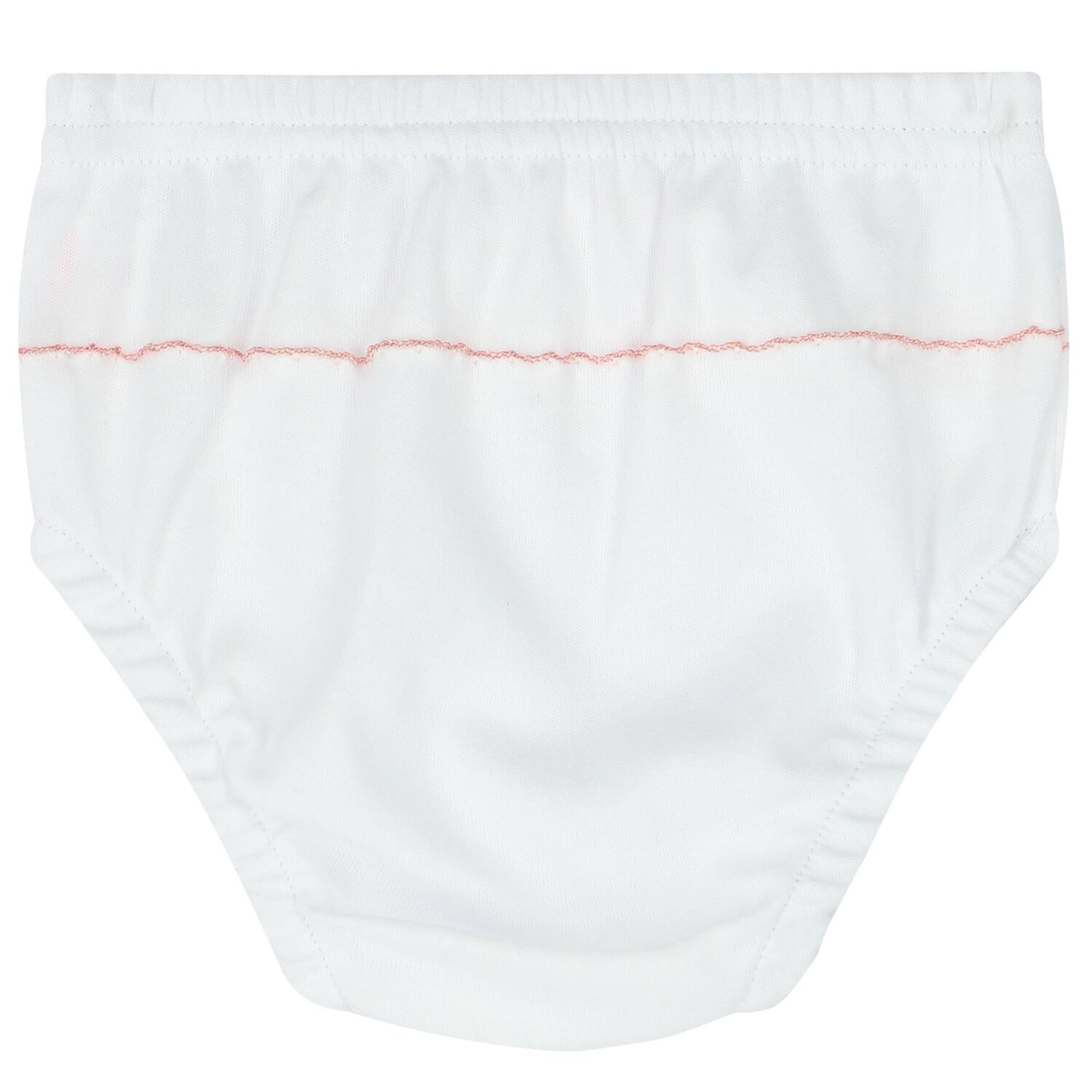 Baby Girls White & Pink Swan Dress Set, 1, hi-res