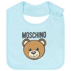 Blue Teddy Bear Logo Babygrow Gift Set, 4, hi-res