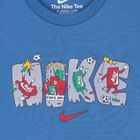 Younger Boys Blue Logo T-Shirt, 2, hi-res