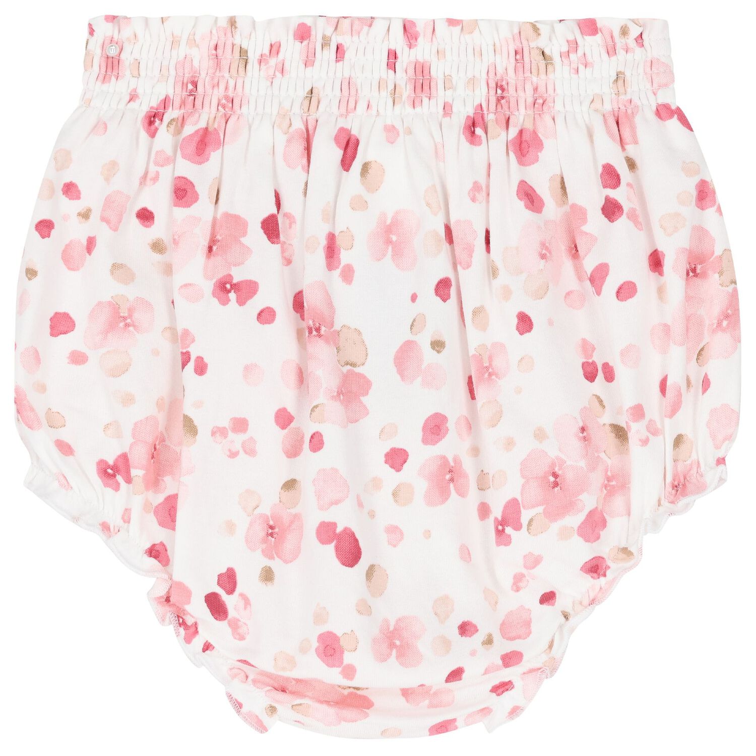 Baby Girls White & Pink Shorts Set ( 2-Pack ), 1, hi-res image number null
