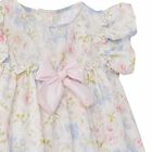 Baby Girls Pink Shorts & Floral Top Set, 1, hi-res