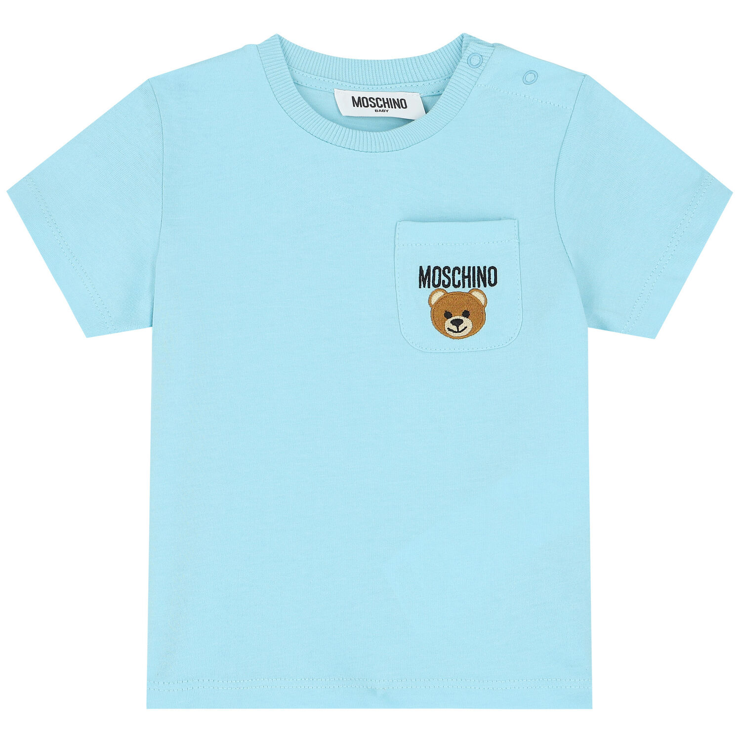 Blue Teddy Bear Logo T-Shirt, 2, hi-res