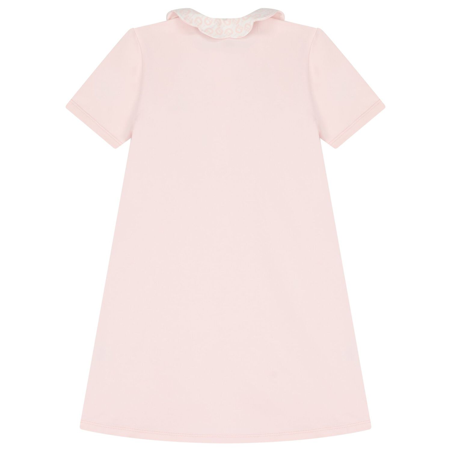 Girls Pink Logo Dress, 2, hi-res