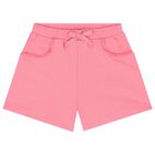 Girls Pink Shorts, 2, hi-res
