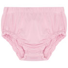 Baby Girls Pink Logo Dress Set, 1, hi-res