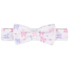 Baby Girls White Billowy Bows Headband, 1, hi-res