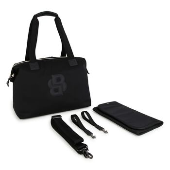 Black Logo Baby Changing Bag ( 40CM )