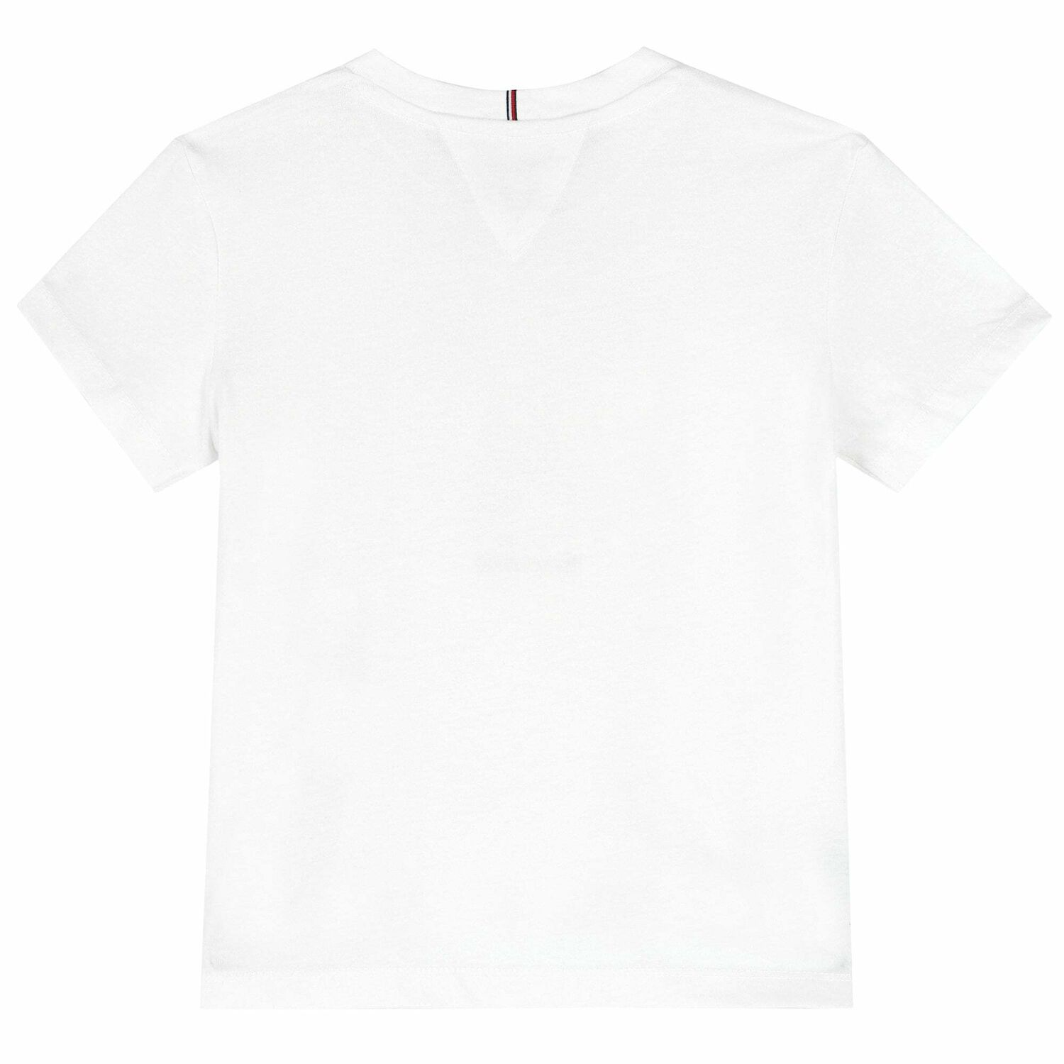 Girls White Embellished Logo T-Shirt, 1, hi-res image number null