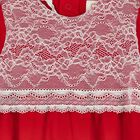 Baby Girls Red & White Babygrow, 1, hi-res