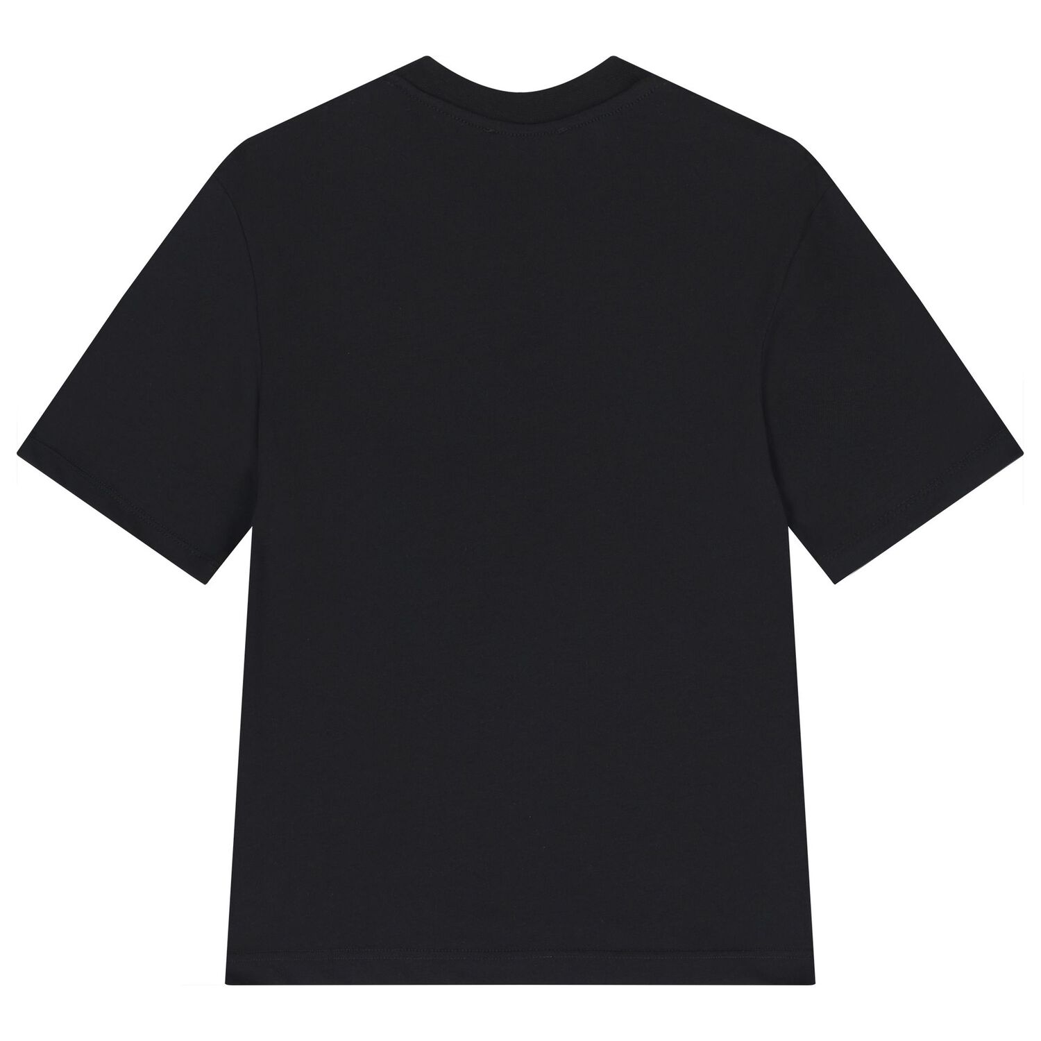 Girls Black Rose Logo T-Shirt, 1, hi-res