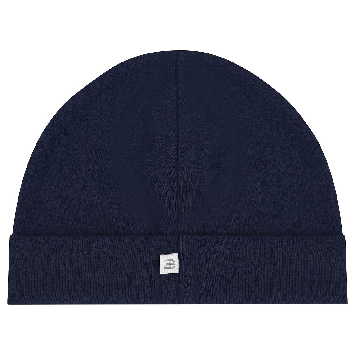 Baby Boys Navy Blue Logo Hat, 1, hi-res