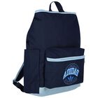 Navy Blue Logo Backpack, 1, hi-res