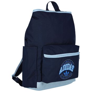 Navy Blue Logo Backpack