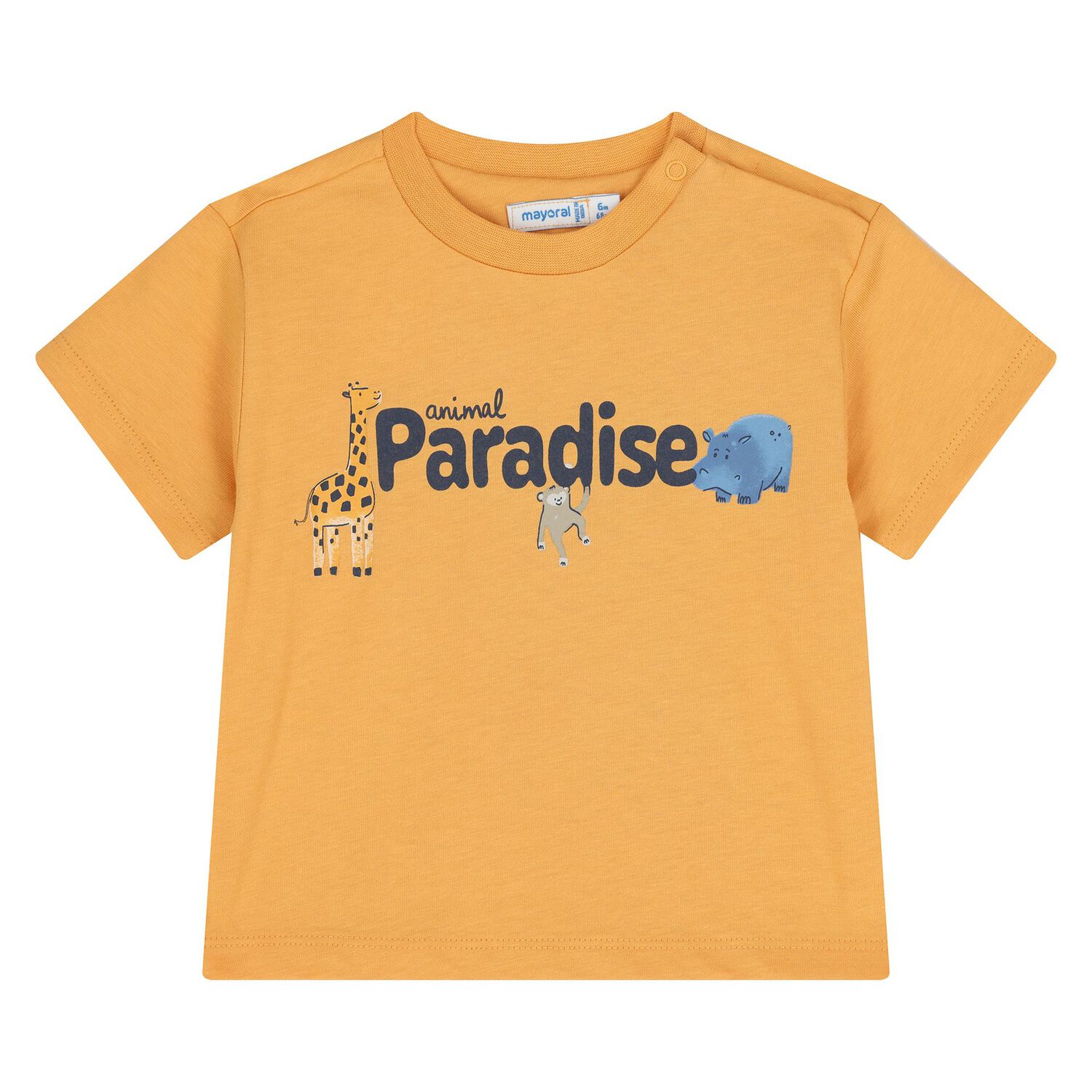 Younger Boys White, Orange & Blue Shorts Set, 2, hi-res