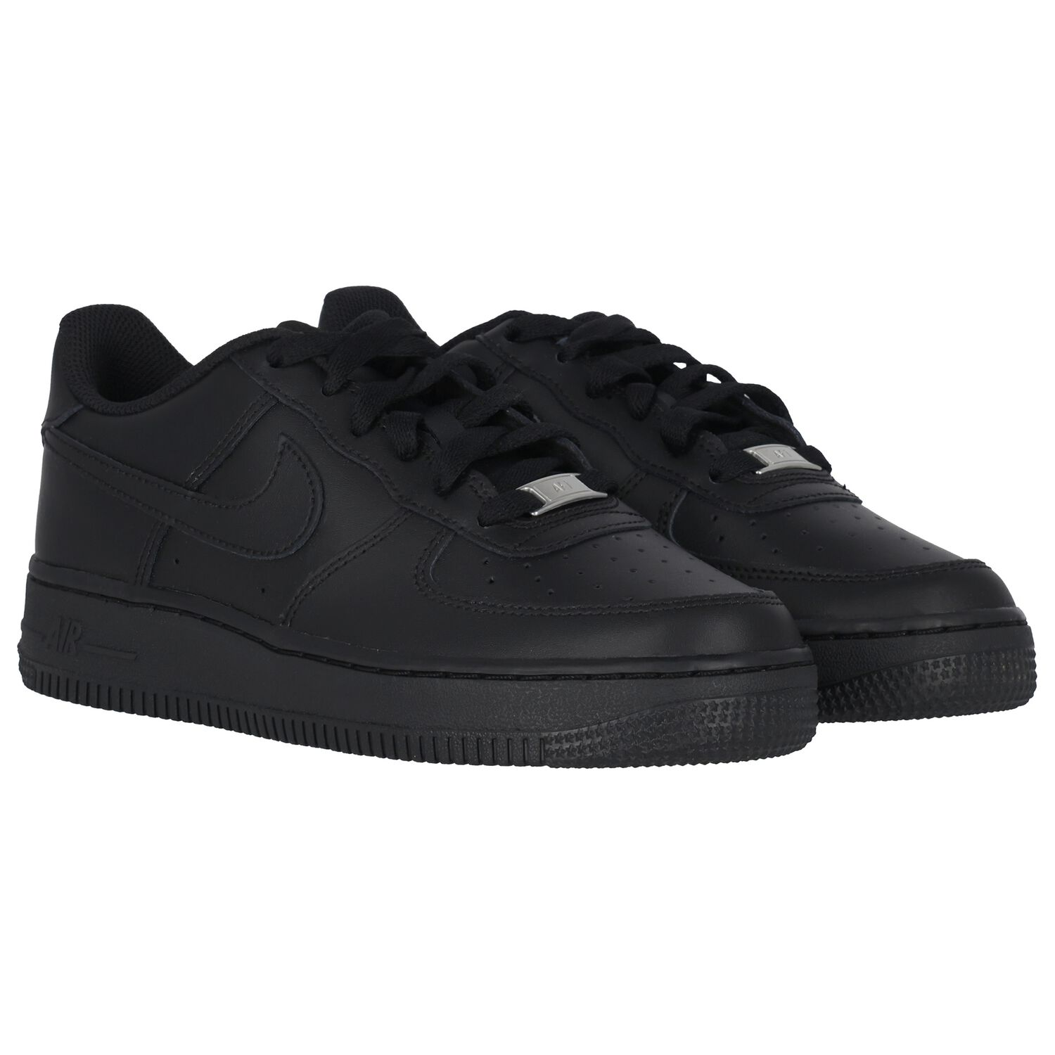 Nike Kids Black Air Force Trainers Junior Couture UK